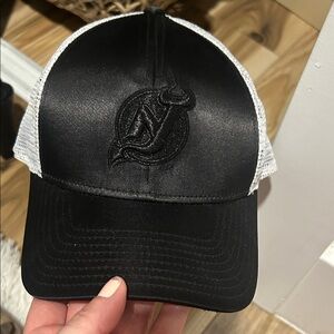 Black and White Trucker Cap